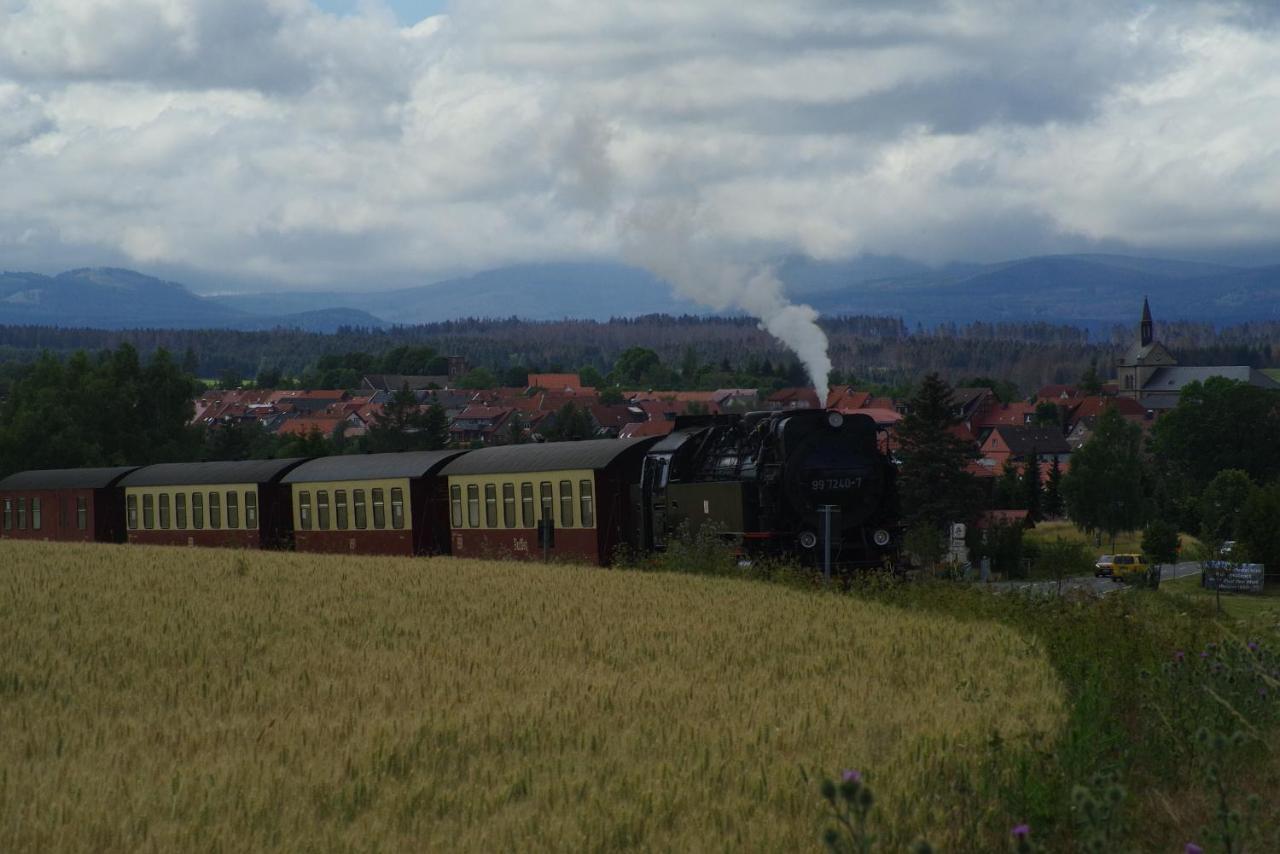 Ferienwohnung Schuur - Harz Hasselfelde Buitenkant foto